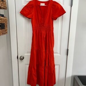 Women’s somerset maxi dress from Anthropologie. Size small - color is red